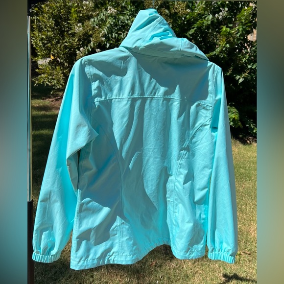 Eddie Bauer Women’s WeatherEdge Rain / Trail Coat, Light Blue (Mint), XS - Picture 2 of 8